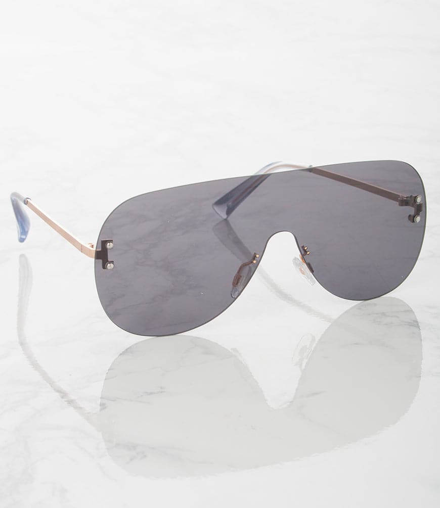 Apparel Candy Rimless Aviators - M1912CP Pack of 12
