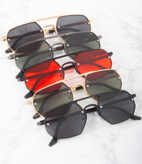 Apparel Candy Wholesale Fashion Sunglasses - M27510SD - Pack of 12