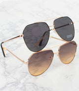 Apparel Candy Wholesale Fashion Aviator Sunglasses - M59046AP/SD - Pack of 12, view 2