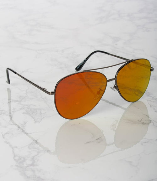 Apparel Candy Aviator Sunglasses - M9103F/RV - Pack of 12 ($42 per Dozen)