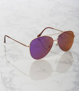 Apparel Candy Aviator Sunglasses - M9103F/RV - Pack of 12 ($42 per Dozen), view 2