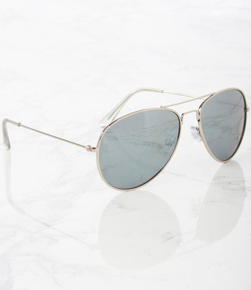 Apparel Candy Aviator Sunglasses - M922058M/PM/SIL - Pack of 12