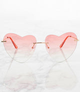 Apparel Candy Single Color Sunglasses - M9768AP-CLEAR-TO-PINK - Pack of 6 - $4.25/piece, view 2
