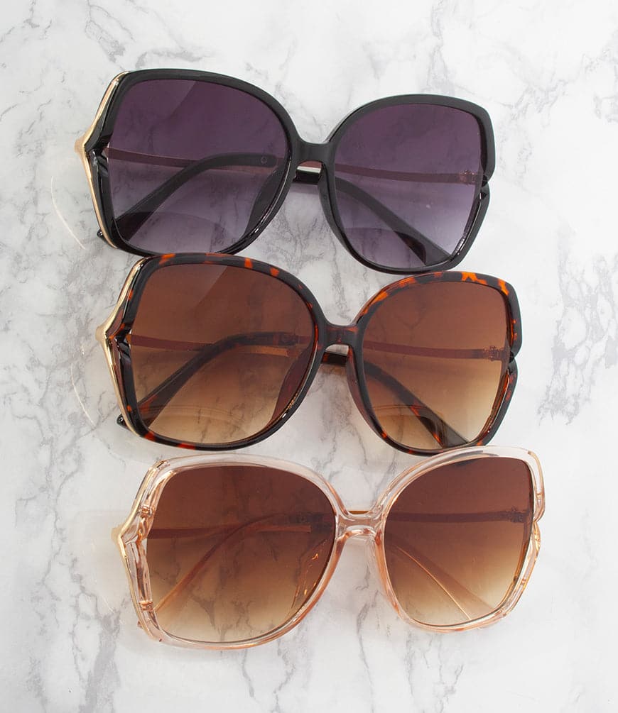 Apparel Candy Women's Sunglasses - MP210218AP - Pack of 12 ($51 per Dozen)