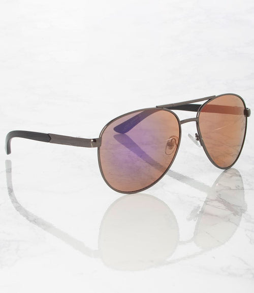 Apparel Candy Aviator Sunglasses - MP21811RV/SP- Pack of 12 ($45 per Dozen)