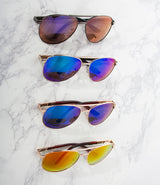 Apparel Candy Aviator Sunglasses - MP21811RV/SP- Pack of 12 ($45 per Dozen), view 2