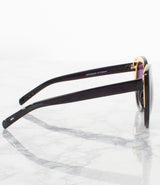 Apparel Candy Single Color Sunglasses - MP60082AP-BLACK- Pack of 6 - $3.75/piece, view 3