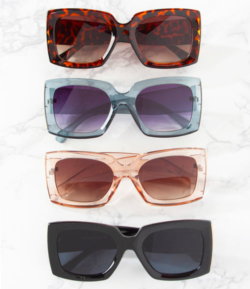 Apparel Candy Wholesale Fashion Sunglasses - MP87348AP - Pack of 12
