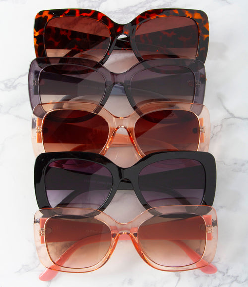 Apparel Candy Wholesale Fashion Sunglasses - P3476AP - Pack of 12