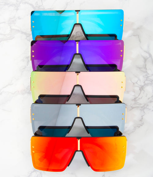 Apparel Candy Wholesale Sunglasses - P5182RRV - Pack of 12