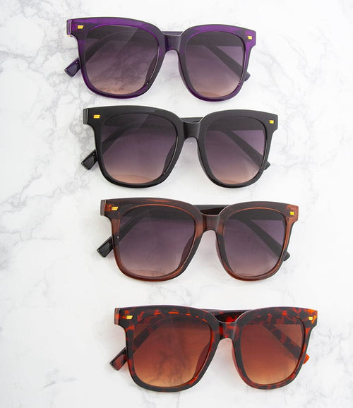 Apparel Candy Fashion Sunglasses - P6345AP - Pack of 12 ($51 per Dozen)