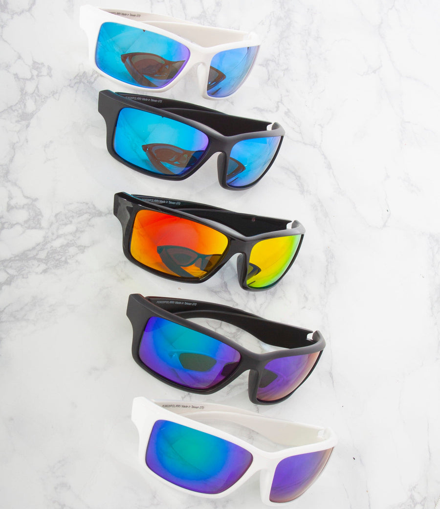 Apparel Candy Polarized Sunglasses - PC6025POL/RRV - Pack of 12 ($90 per Dozen)