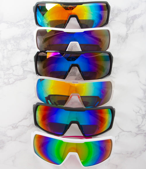 Apparel Candy Wholesale Sunglasses - PC6624RV- Pack of 12