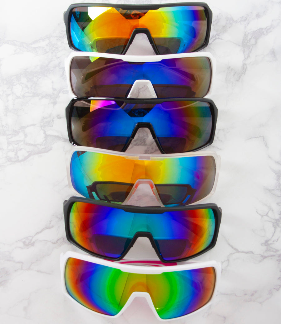 Apparel Candy Wholesale Sunglasses - PC6624RV- Pack of 12