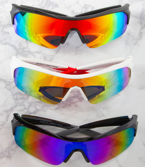 Apparel Candy Wholesale Sunglasses - PC8765RV- Pack of 12