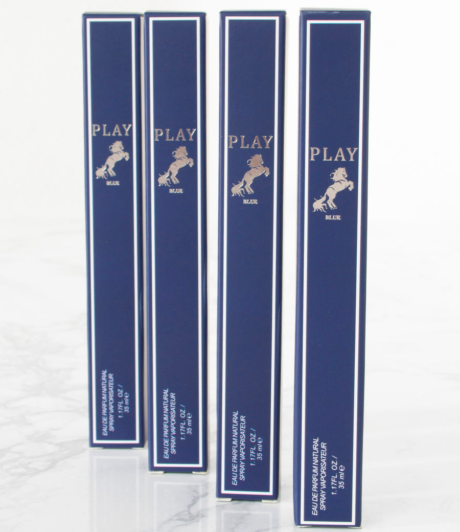Apparel Candy Play Blue Men Travel Size Fragrances - Pack of 4