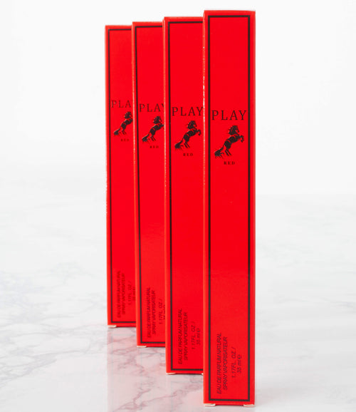 Apparel Candy Play Red Men Travel Size - Pack Of 4