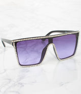 Apparel Candy Wholesale Rhinestone Sunglasses - RS1066AP - Pack of 12, view 2