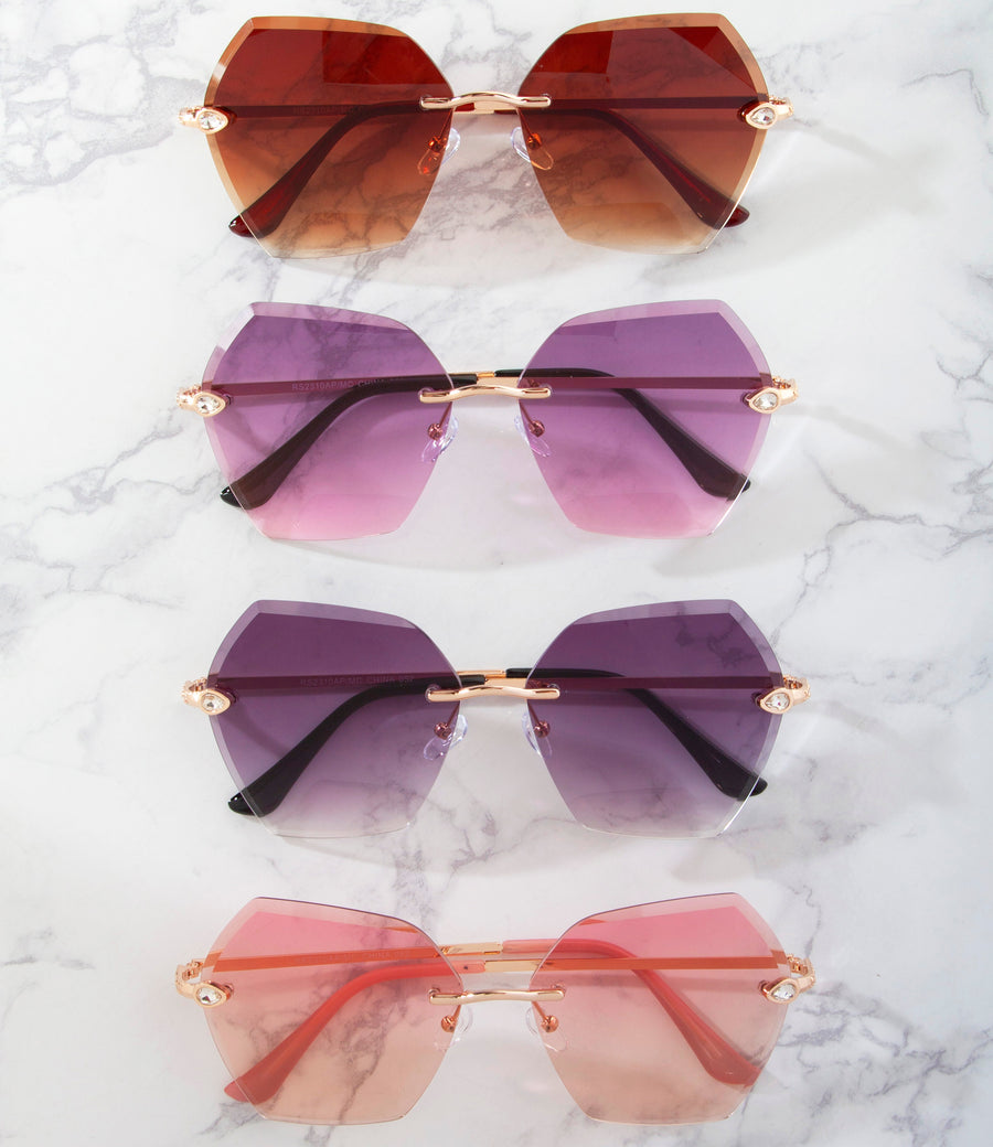 Apparel Candy Wholesale Fashion Sunglasses - RS2310AP/MC - Pack of 12