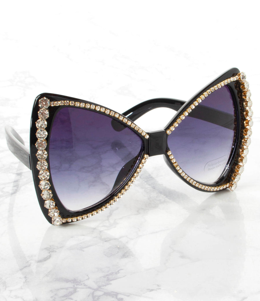 Apparel Candy Wholesale Fashion Rhinestone Sunglasses - RS2320AP - Pack of 12