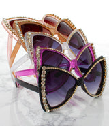 Apparel Candy Wholesale Fashion Rhinestone Sunglasses - RS2320AP - Pack of 12, view 2