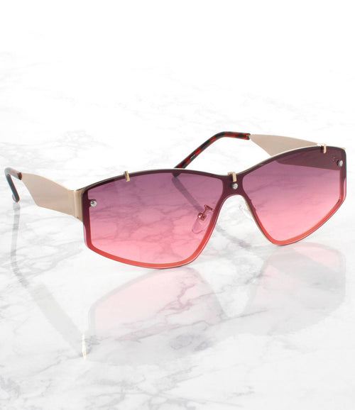 Apparel Candy Wholesale Shield Sunglasses - SH23311AP/MC - Pack of 12