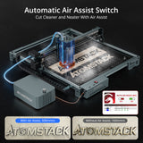 AtomStack A40 Pro V2 Laser Engraver with F60 Air Assist Kit(CA Plug), view 4