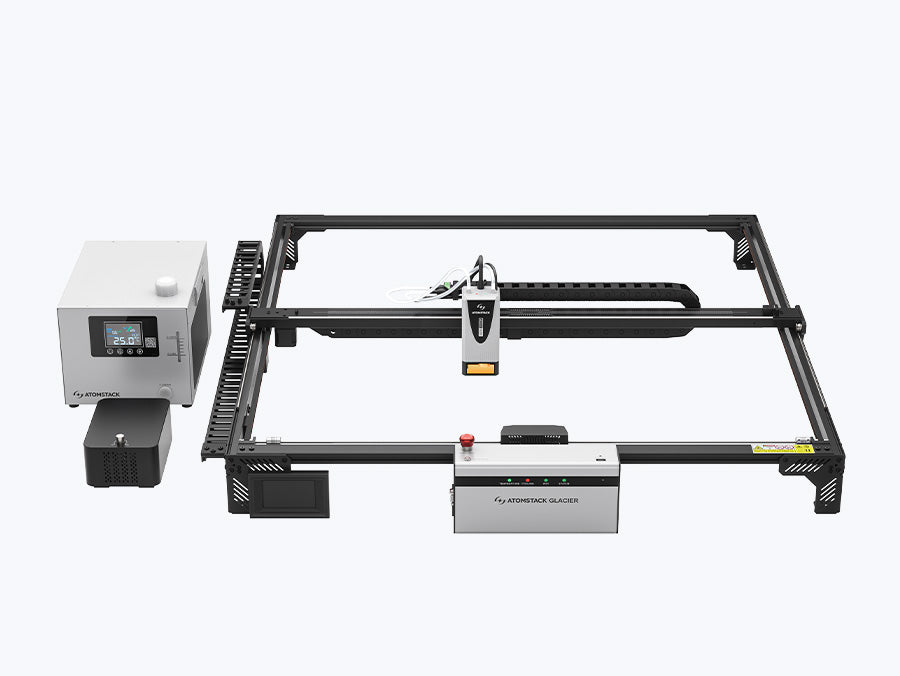 AtomStack Glacier 120W/90W Water-Cooled Diode Laser Engraver
