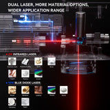 AtomStack M4 Pro Dual-Light Portable Laser Engraver, view 4