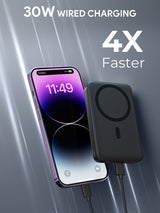 AUKEY MagFusion 10000 10000mAh Magnetic Wireless Charging Power Bank PB-MS02, view 6