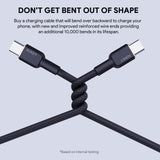AUKEY CB-NCC | 60W 1m USB-C to USB-C Cable, view 3
