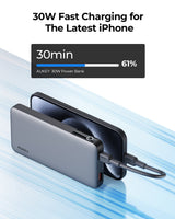 AUKEY Sprint X 10K 10000mAh Portable Power Bank with 30W PD3.0 PB-Y41, view 2