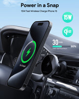 AUKEY MagFusion Dash Qi2 Wireless Charging Phone Mount HD-MC13, view 2