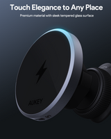 AUKEY MagFusion Dash Qi2 Wireless Charging Phone Mount HD-MC13, view 4