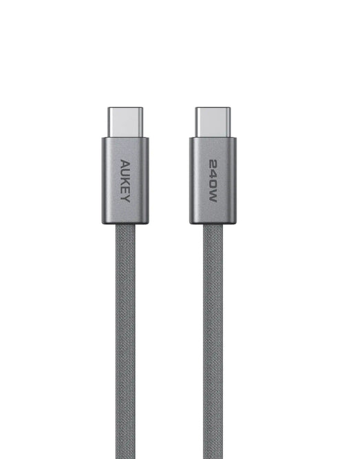 AUKEY CB-DCC241 Circlet Blink 240W 1m DTY Braided USB-C to USB-C Cable