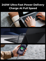 AUKEY CB-DCC401 USB-C to USB-C Cable (240W / 40Gbp / 8K 60Hz), view 4