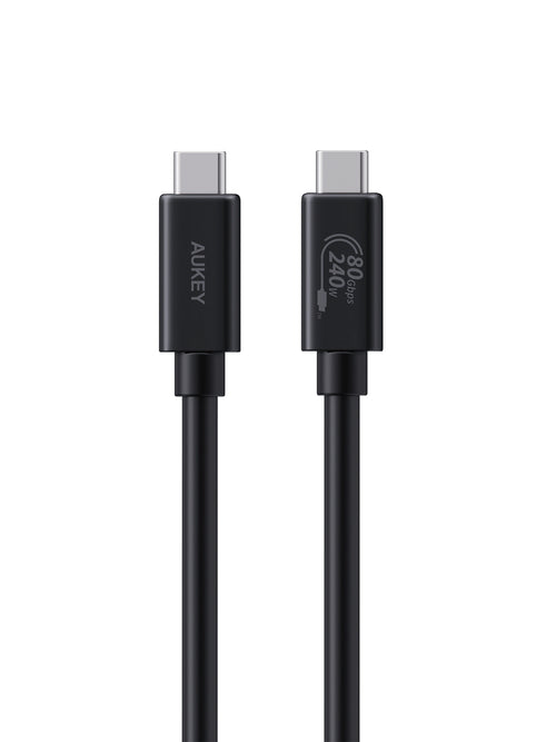 AUKEY CB-DCC402 USB-C to USB-C Cable (240W / 80Gbp / 16K 60Hz )
