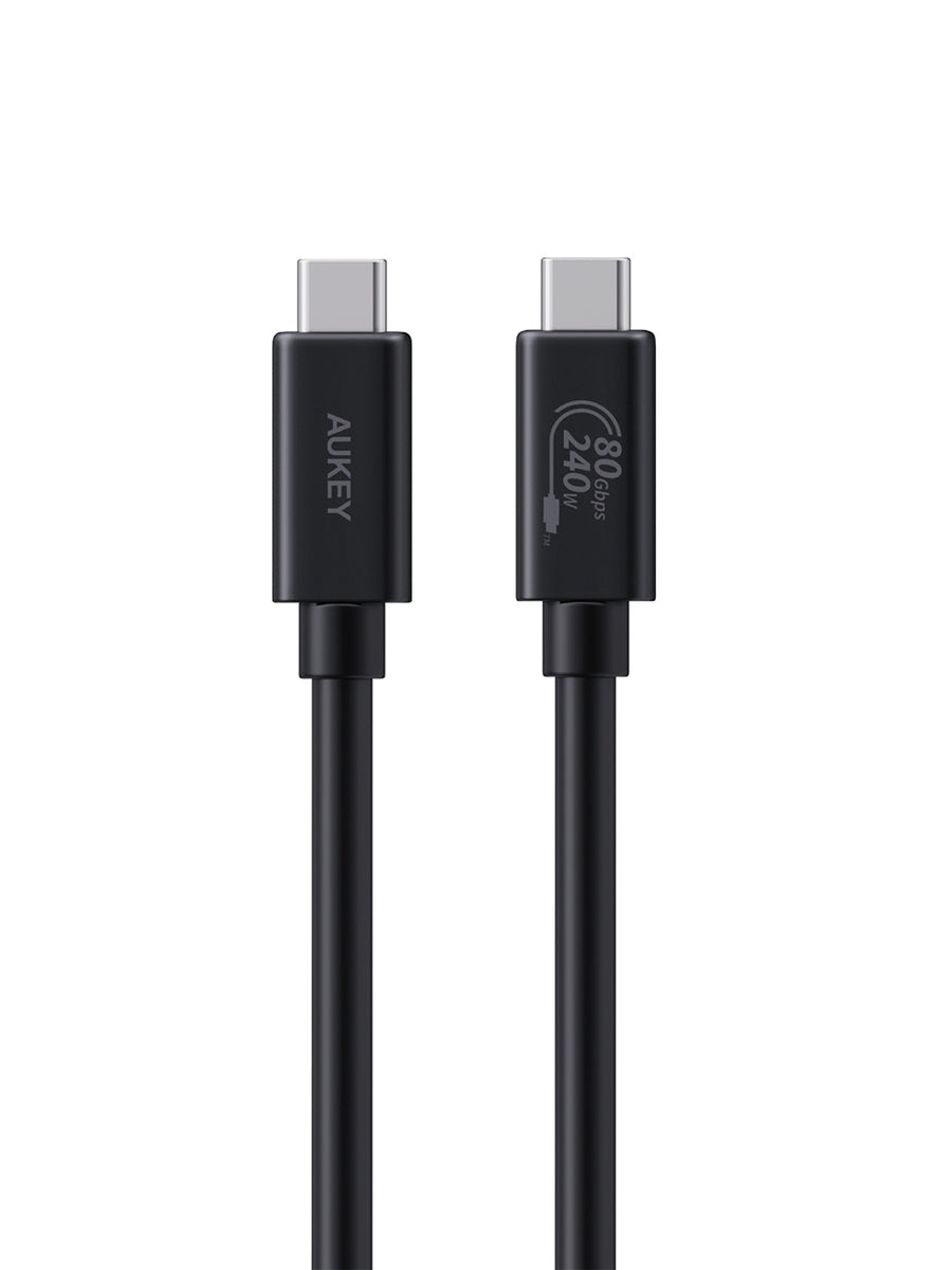 AUKEY CB-DCC402 USB-C to USB-C Cable (240W / 80Gbp / 16K 60Hz )