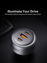 AUKEY CC-P4 Pathfinder Fast Charging Car Charger, view 6