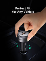 AUKEY CC-P4 Pathfinder Mix 3 165W Fast Charging Car Charger, view 3