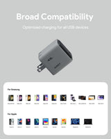AUKEY Comet 45W PD Wall Charger with GaN Technology PA-C2, view 6