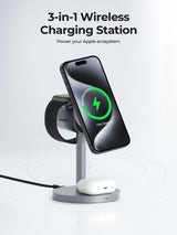 AUKEY MagFusion Qi2 3 in 1 Wireless Charger Station LC-MC311, view 5