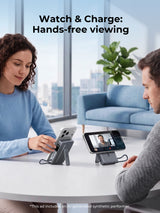 AUKEY MagFusion Vista 10000 Mix Qi2.2 Magnetic Wireless Power Bank with Multiple Functions PA-MS24, view 3