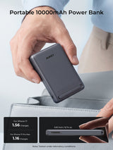 AUKEY MagFusion Vista 10000 Qi2 Magnetic Wireless Charging Power Bank PB-MS16, view 2