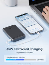 AUKEY MagFusion Vista 10000Plus Qi2.2 Magnetic Wireless Charging Power Bank PB-MS18, view 4