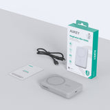 AUKEY MagFusion 10000 slim 10000mAh Magnetic Wireless Charging Power Bank PB-MS04, view 6