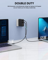 AUKEY Omnia II Mix 140W Wall Charger PA-B7O, view 4