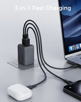 AUKEY Comet Mix 3 100W PD Wall Charger with GaN Technology PA-C5, view 2