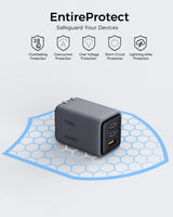 AUKEY Comet Mix 3 100W PD Wall Charger with GaN Technology PA-C5, view 6