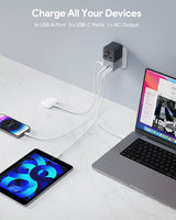 AUKEY PA-TA09A 100W GaN Universal Adapter, view 6